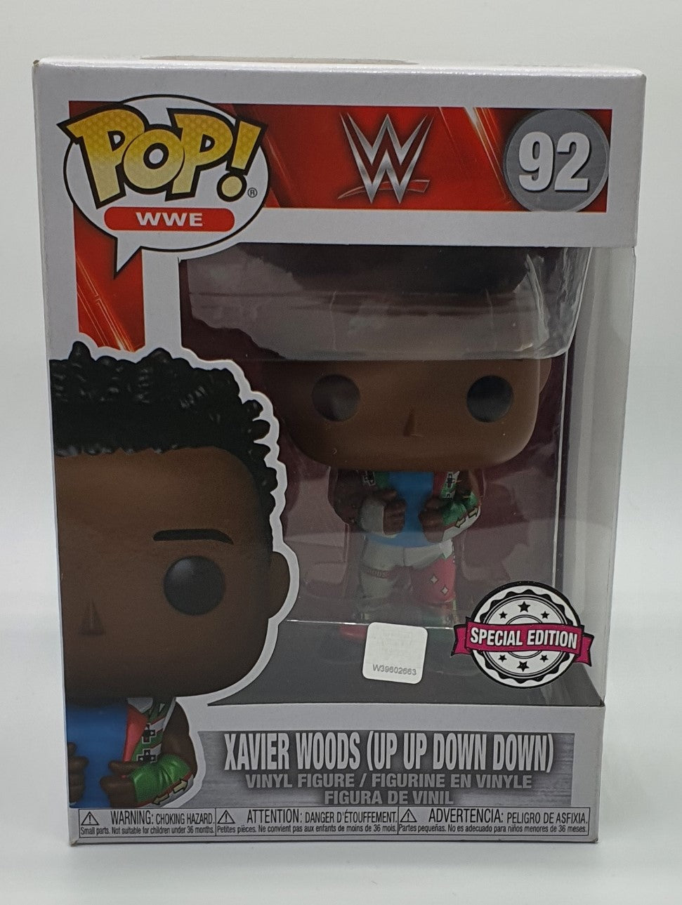 92 - WWE - XAZIER WOODS ( UP UP DOWN DOWN )