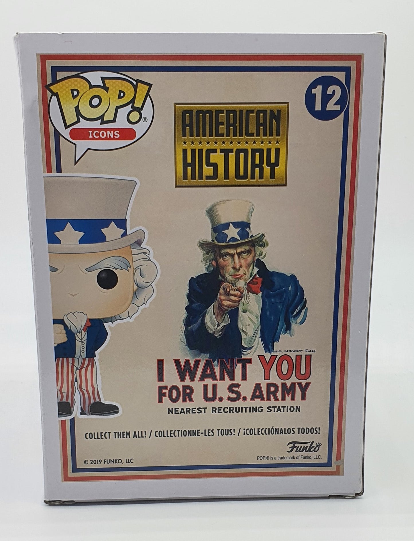 12 - ICONS - AMERICAN HISTORY - UNCLE SAM