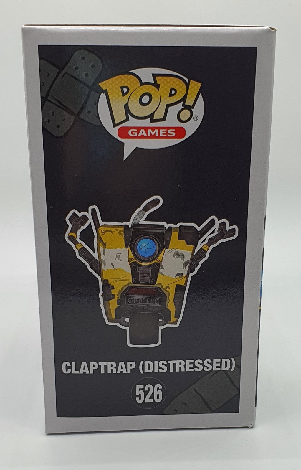 526 - GAMES - BORDERLANDS 03 - CLAPTRAP (DISTRESSED)